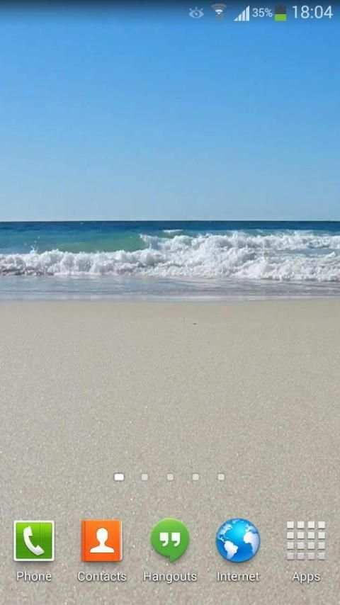 Ocean Waves Live Wallpaper HD8 screenshot 1