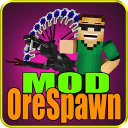 Orespawn mod for Minecraft PE 1
