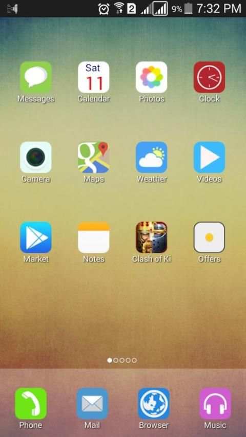 Launcher 9 QHD скриншот 3
