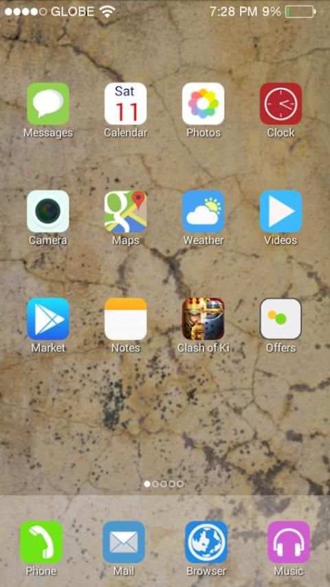 Launcher 9 QHD скриншот 2