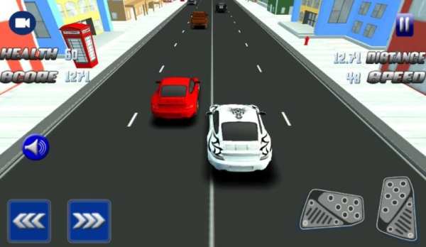 Crazy Car Racing 2016 1 تصوير الشاشة