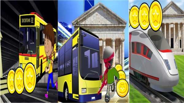 Temple Bus Rush Run! screenshot 1