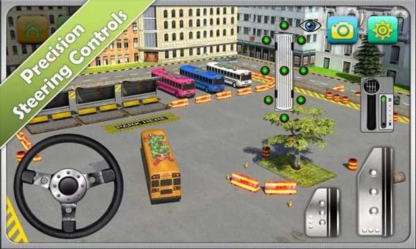 Bus Parking Simulator 3D स्क्रीनशॉट 1