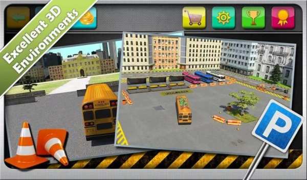 Bus Parking Simulator 3D स्क्रीनशॉट 8