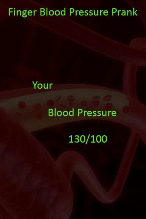 Finger Blood Pressure Prank screenshot 1