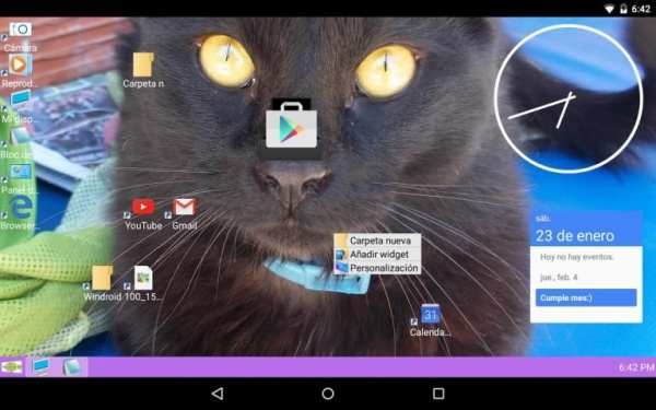 Windroid Launcher (Free) screenshot 5
