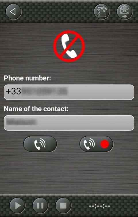 Call recorder screenshot 1
