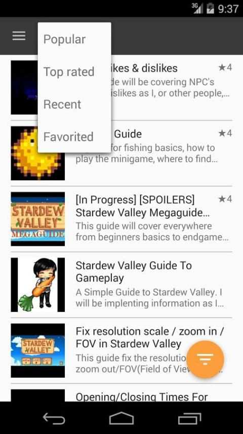 GameQ: Stardew Valley Guides 5 تصوير الشاشة