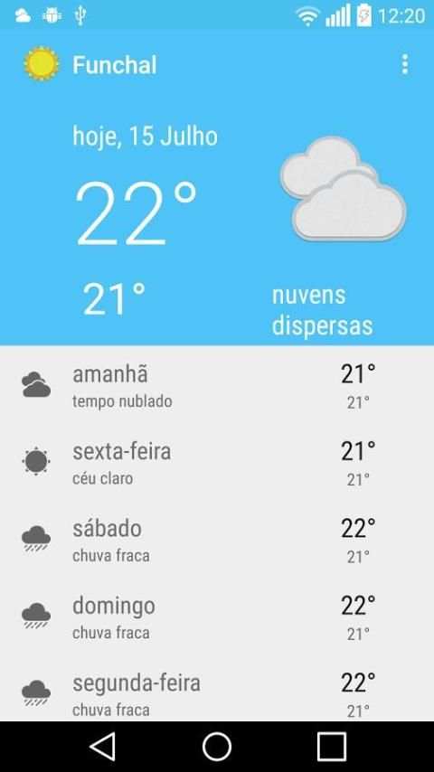 Tempo em Funchal, PT screenshot 6