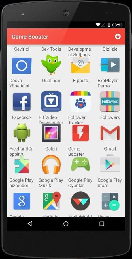 App & Game Booster 1 تصوير الشاشة