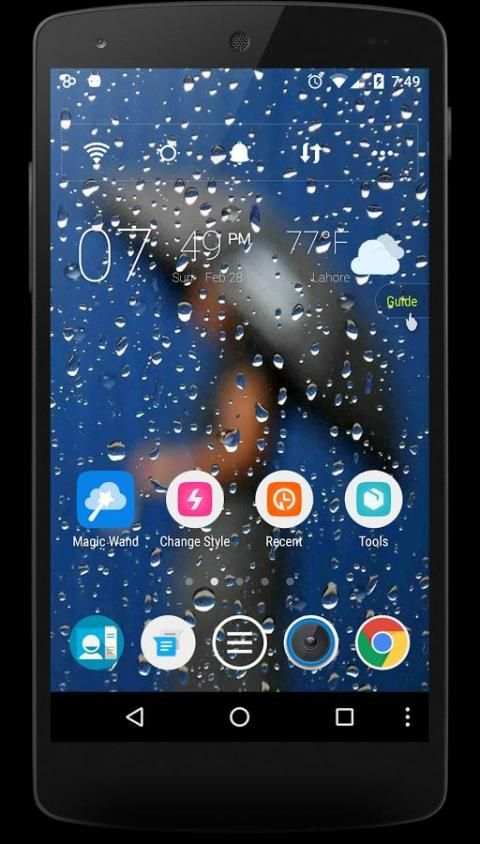 Rain Live Wallpaper 2016 स्क्रीनशॉट 4
