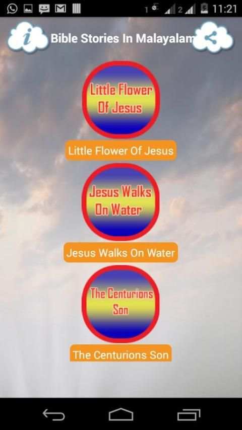 Bible Stories In Malayalam screenshot 1