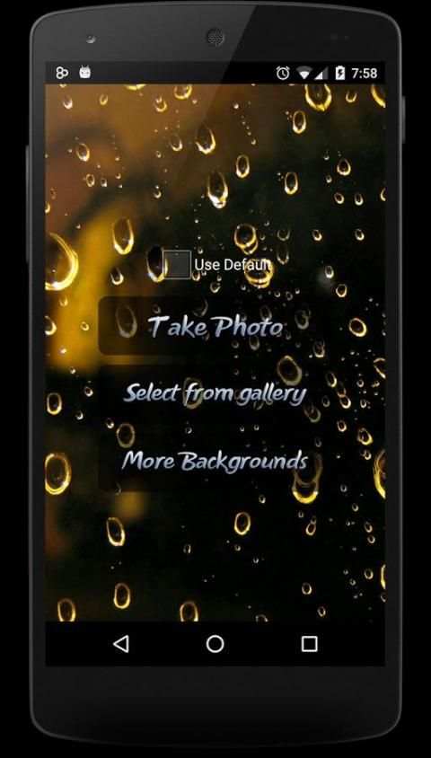 Rain Live Wallpaper 2016 स्क्रीनशॉट 1