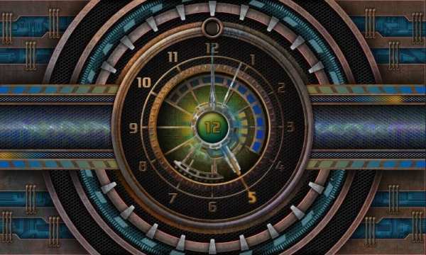 Tech Clock live wallpaper 2 تصوير الشاشة