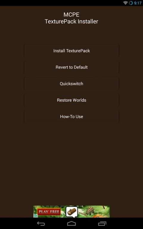 MCPE TexturePack Loader 4 تصوير الشاشة