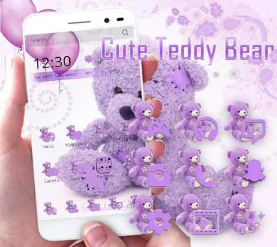 Boneka beruang Teddy Bear Tema screenshot 4