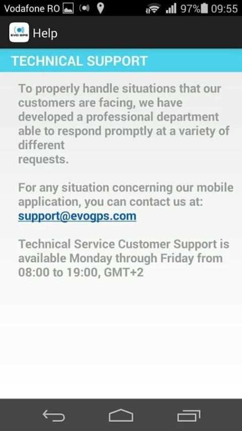 EVO GPS Mobile Tracker 1 تصوير الشاشة