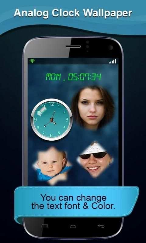 Analog Clock Wallpaper screenshot 6