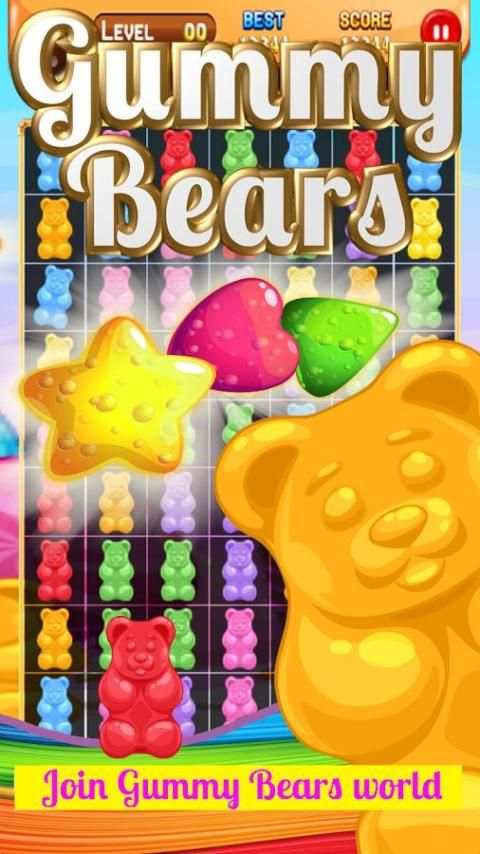 Gummy Bears Crush स्क्रीनशॉट 3