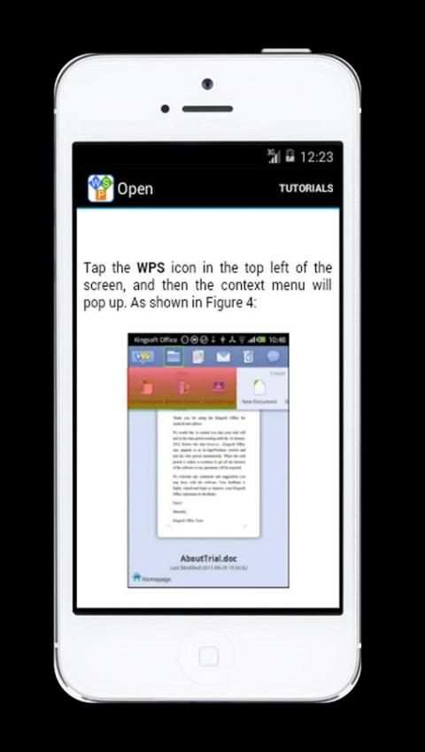 Guide for WPS Kingsoft Office screenshot 1