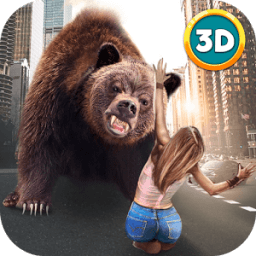 ikon Hungry Bear City Attack Sim 3D