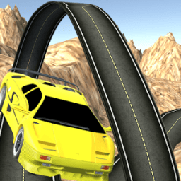 Stunt In Racing Car أيقونة