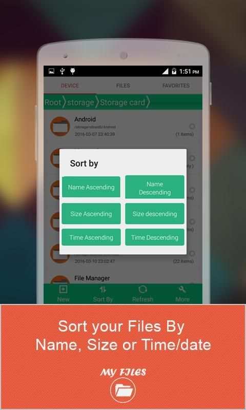 My Files screenshot 2
