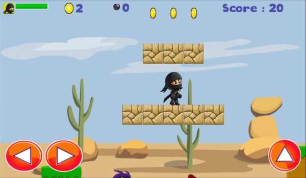 Super Adventure Ninja screenshot 1
