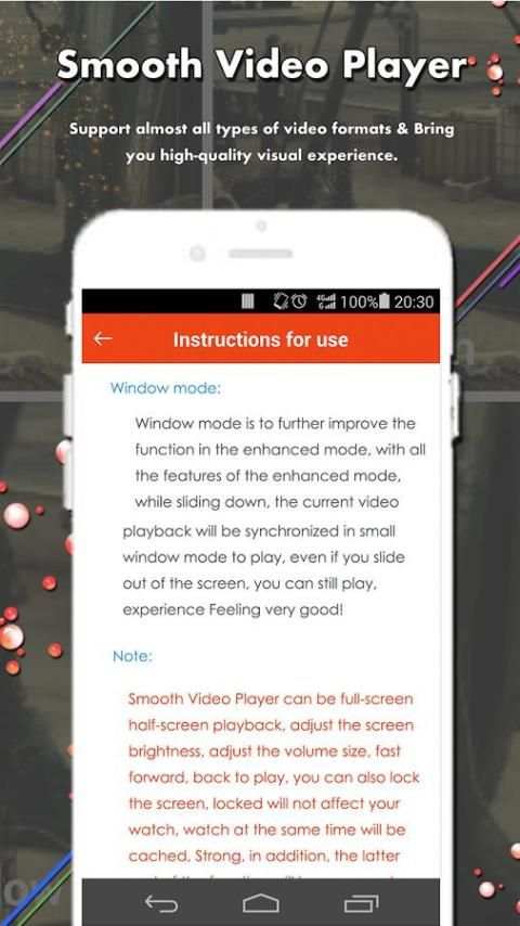 Smooth Video Player screenshot 4