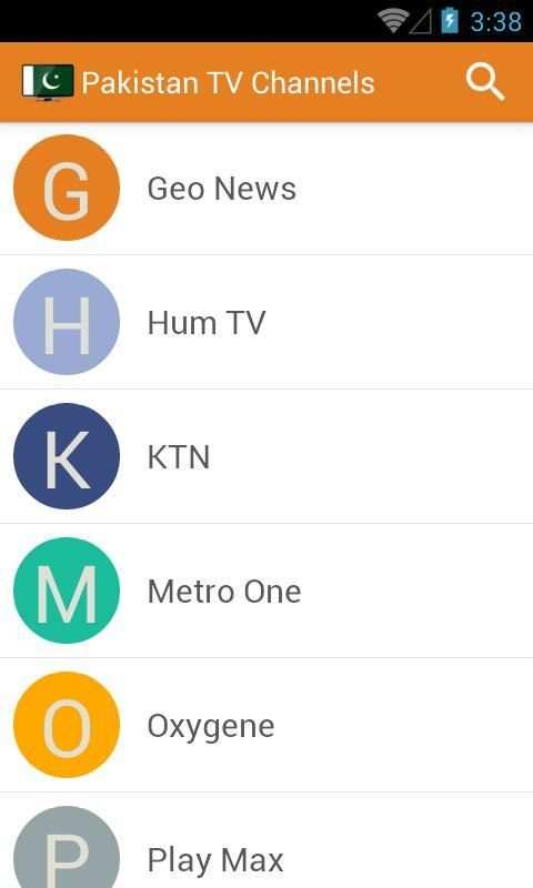 Pakistan TV Channels स्क्रीनशॉट 2