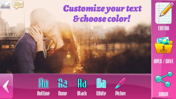 Photo Studio Text on Pics screenshot 2