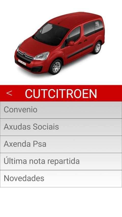 CUTCITROEN APP 2016 screenshot 3