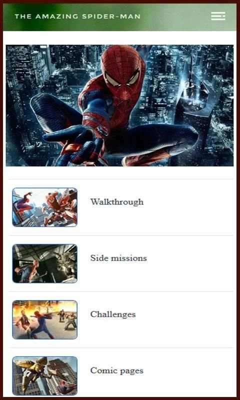 Guide for New Spiderman screenshot 2