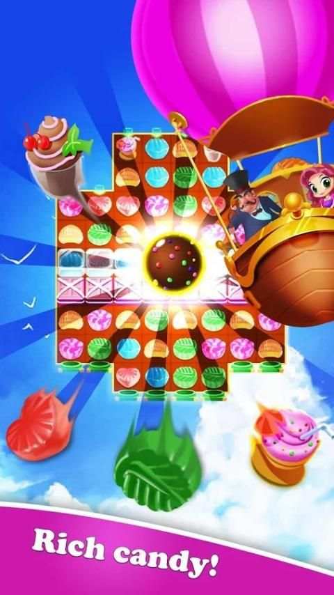 Cute Candy Jump screenshot 1