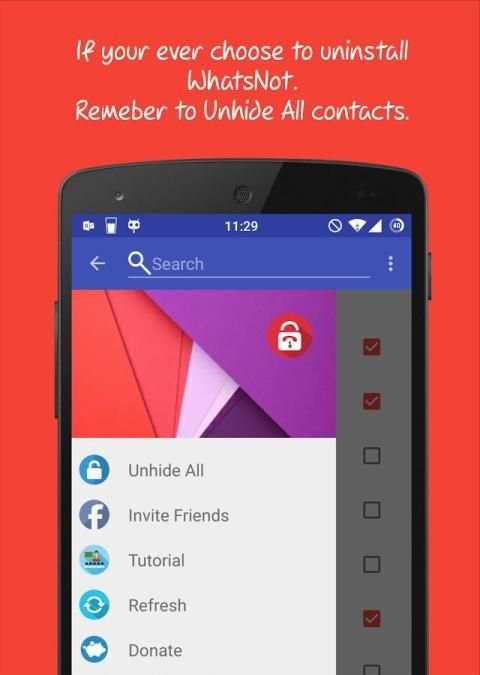 WhatsNot on WhatsApp screenshot 1