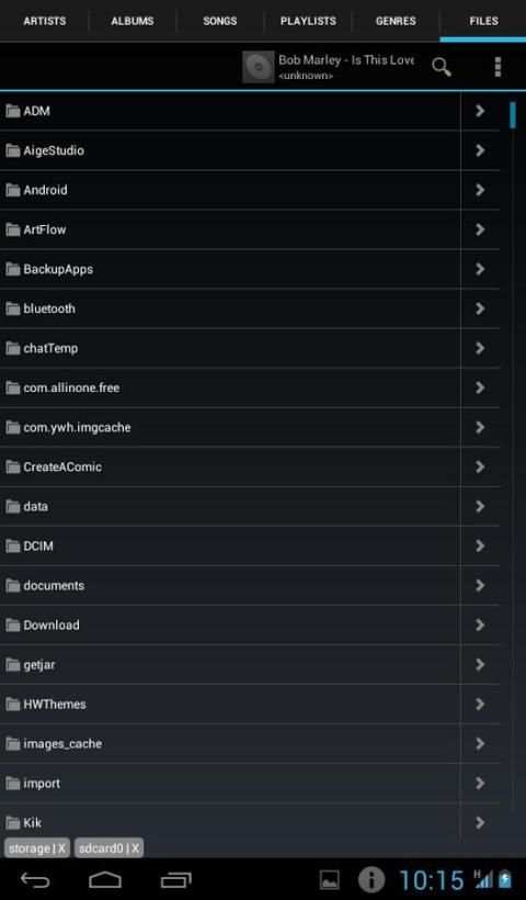 Bold Music Player screenshot 4
