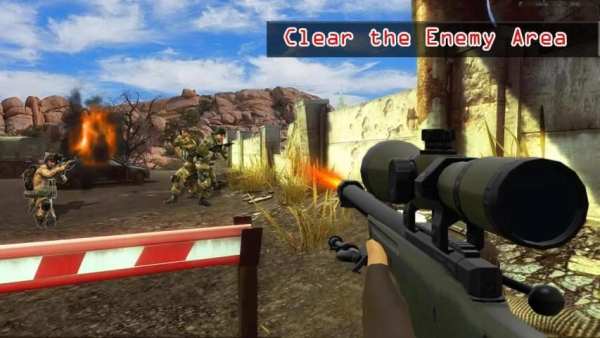garis depan gunung sniper amar screenshot 2