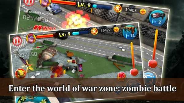 War zone: Zombie Battle screenshot 10