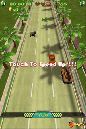Speed car rush racing screenshot 4