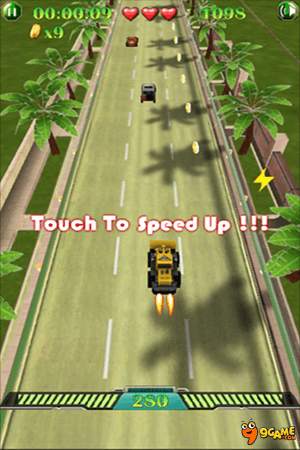 Speed car rush racing screenshot 2