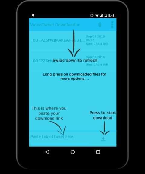 Video Gif Download for Twitter скриншот 1