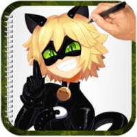 How To Draw Cat Noir
