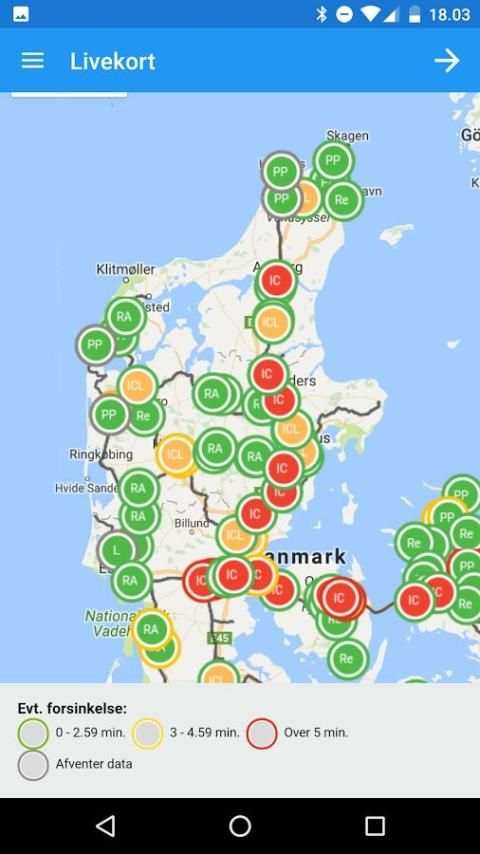 Live Transport - tog og bus screenshot 4