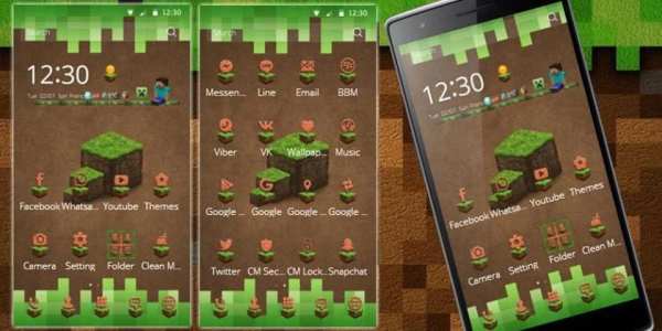 Tema Craft Dunia minecraft screenshot 2