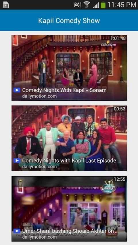 Kapil Comedy Nights Show screenshot 1