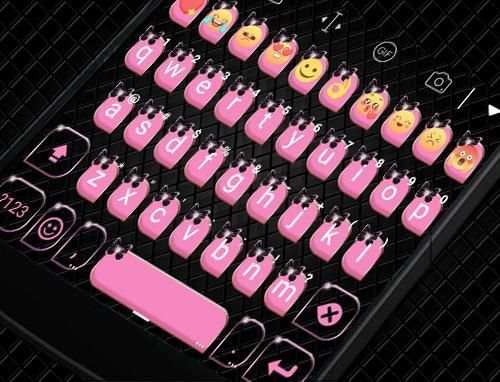 Pink Bow Knot Gifs Keyboard скриншот 6