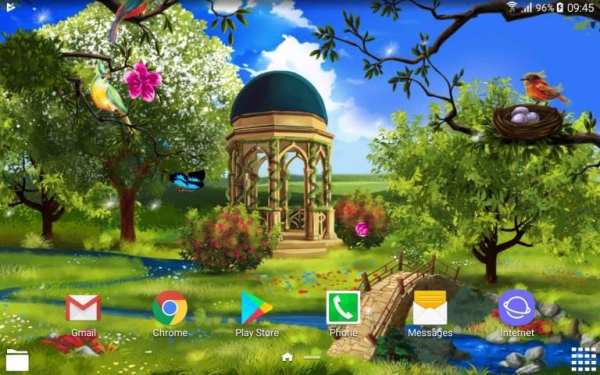 Spring Landscape Live Wallpaper screenshot 1