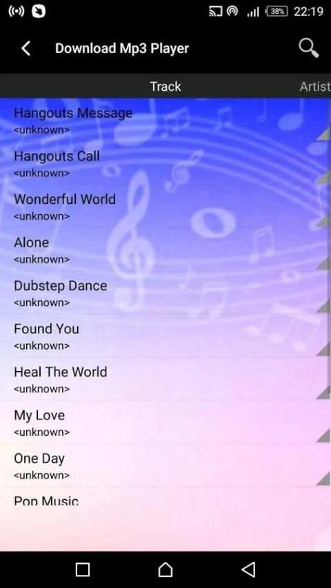 Download Mp3 Player скриншот 3
