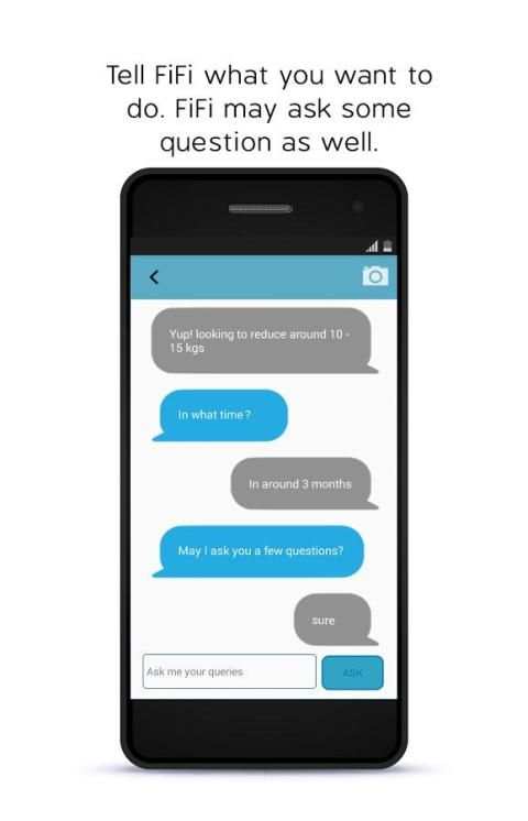 FiFi - Your Fitness Assistant screenshot 2
