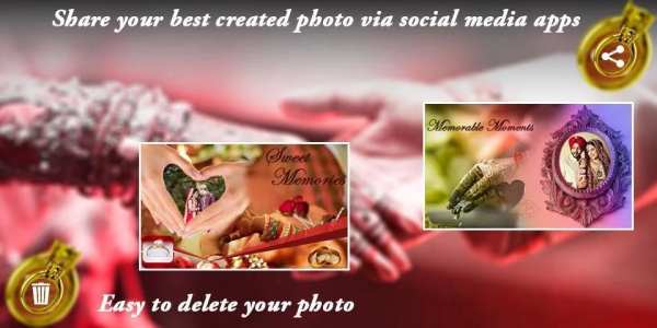 Wedding Photo Frame स्क्रीनशॉट 5